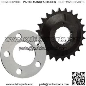 Offset Sprocket Kit for Wide Tire Harley Big Twin 85-94