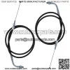 Push Pull Throttle Cable Set Kawasaki KZ1000 KZ550 KZ650 KZ900 54012-149 (For: Kawasaki)
