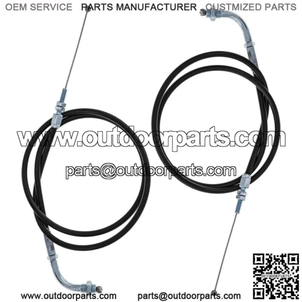 Push Pull Throttle Cable Set Kawasaki KZ1000 KZ550 KZ650 KZ900 54012-149 (For: Kawasaki)