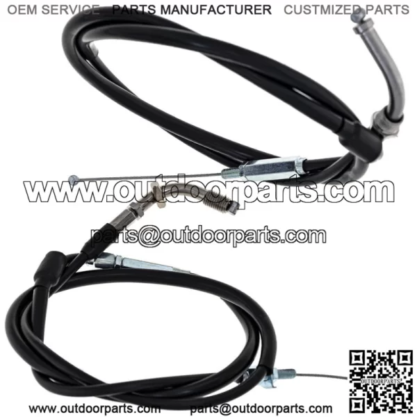 Push Pull Throttle Cable Set Honda GL1200A 17910-MG9-770 17920-MG9-770 (For: Honda) - Image 2