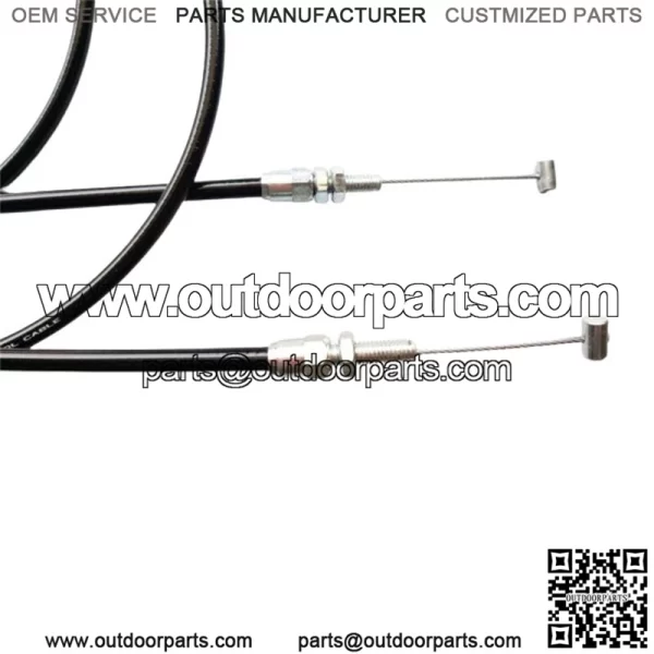 FOR Honda XL250 K0/K1/K2/'76 XL350 K1 K2 Throttle Cable A+B Set New - Image 3