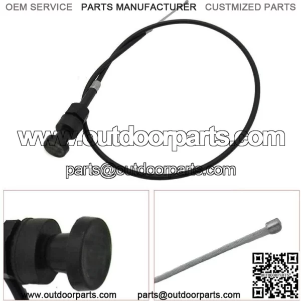 Push Pull Choke Cable For Yamaha PW50 Y-Zinger PY50 1981-2016 Throttle (For: Yamaha)