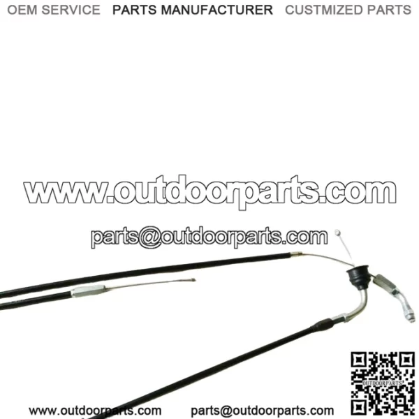 FOR Yamaha DT100 DT100C 1976 DT100X Throttle Cable Ass'y New - Image 3
