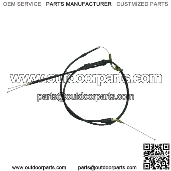 Fit For Yamaha RD350 RD 350 Throttle Cable 1973-1975 A/B Models Complete