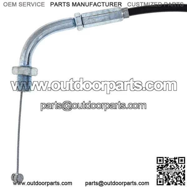 Pull Throttle Cable for Yamaha QT50 3L8-26311-00 3L8-26311-01 1979-1987 (For: Yamaha) - Image 2