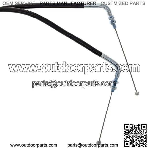 Push Pull Throttle Cable for Suzuki DR250SE DR350SE 58300-14D30 Motorcycle (For: Suzuki) - Image 4