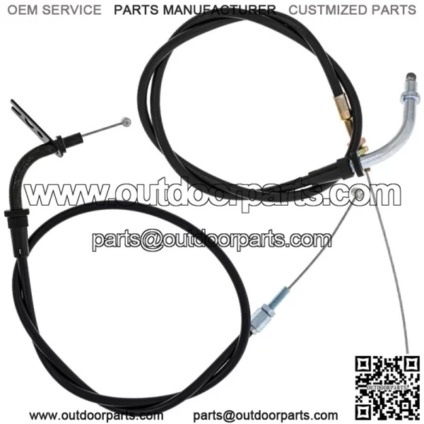 Push Pull Throttle Cable Set Suzuki YZF-R6 YZF-R6S 5SL-26312 5SL-26311