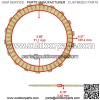 Clutch Friction Plates w/ Springs Gasket Kit for Honda Grom 125 MSX125 2014-2020 - Image 2