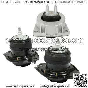 Engine Motor & Trans Mount 3PCS Set For 2011-2019 Dodge Durango 3.6L / 5.7L RWD