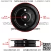 Deck Pulley for Gravely PM34 Compact-Pro 34 Pro-Master 07300004 34" - Image 3