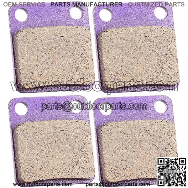 Front and Rear Brake Pads FA54 Fit for 1997-2002 for K-awasaki Prairie 400 2002-2007 for Suzuki Eiger 400 2002-2012 for Suzuki Ozark 250