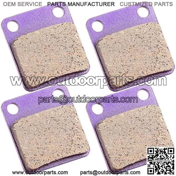 Brake Pads for Kawasaki Prairie 360 2003-2012 for Kawasaki Prairie 300 1999 2000 2001 2002 Front and Rear OEM Replacement Brake Pads - Image 2