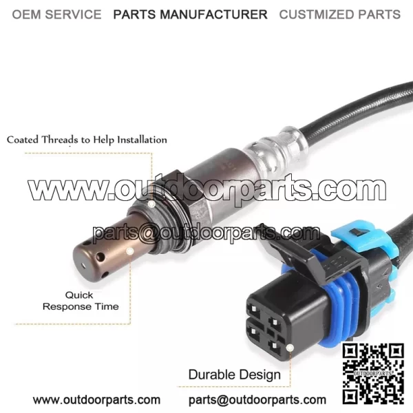 Oxygen sensor (rear)  12589321   45CM for Cadillac 09 Escalade 6.0L - Image 2