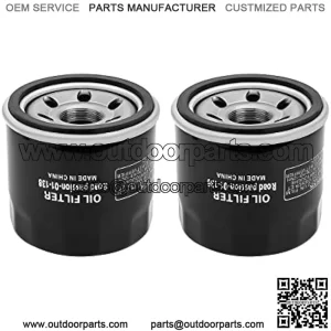 2PCS 1651003G00 1651006B00 Oil Filter Fit for PH6018 for Boulevard C50 C90 M109R M50 V-Strom 1000 650 DL650 Suzuki Eiger 400 LTA400 Gsx600 Katana 600 Select Aprilia Artic Cat Kymco Suzuki Models