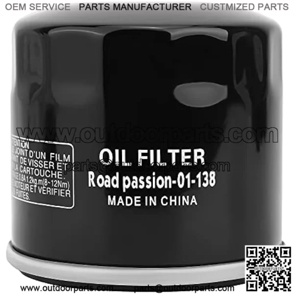 Oil Filter for SUZUKI LTF500 F QUADRUNNER 500 1998-2002 LTF500F VINSON 4X4 500 2002-2007 LTF500F VINSON 4X4 CAMO 500 2005-2007(pack of 2) - Image 5