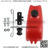 For Honda ATC70 ATC 70 1972-1983 1984 1985 Plastic Fuel Tank & Gas Cap Red - Image 3