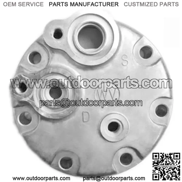 Comp w/Clutch Sanden Style MAXXUM Series 87802912 Fits Ford TS100A TS11 - Image 2