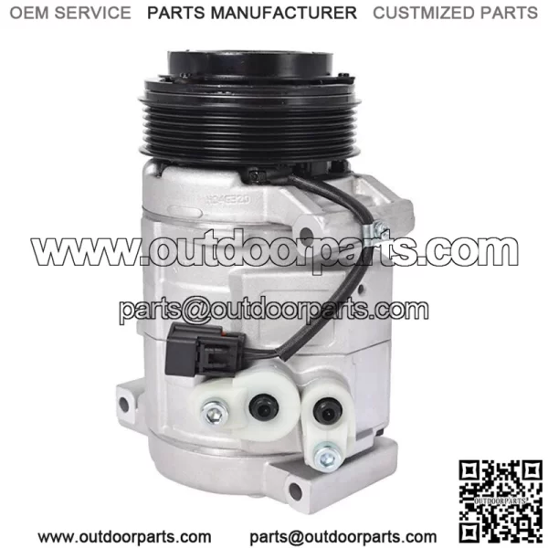 New A/C AC Compressor For 2008-2012 Buick Enclave Chevrolet Traverse GMC Acadia - Image 3