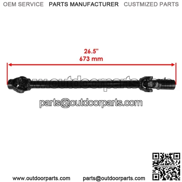 Front Prop Drive Shaft Assembly For Polaris Sportsman 400 HO 4x4 2011-2022 (For: Polaris Sportsman 570) - Image 3