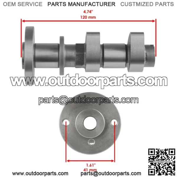 Exhaust & Intake Camshafts w/ Decompression for Polaris Ranger 570 Full Size 201 (For: Polaris Sportsman 570) - Image 3