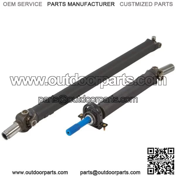 For Chevy Silverado GMC Sierra 2500 3500 HD Crew Cab 4WD 2001-06 Driveshaft (For: More than one vehicle)
