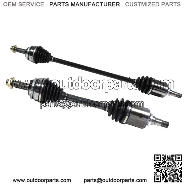 Front Driver & Passenger Pair CV Axle Shaft For Toyota Corolla Auto Trans 03-08 (For: Toyota)