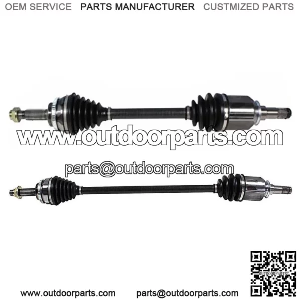 Front Pair CV Axle Joint Shaft for 2009-2018 Toyota Corolla S LE XLE Sedan 1.8L (For: Toyota)