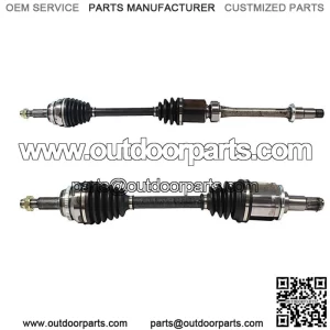 FRONT LEFT RIGHT CV AXLE Shaft GSP fits 2008-2010 TOYOTA HIGHLANDER(FWD) (For: Toyota)