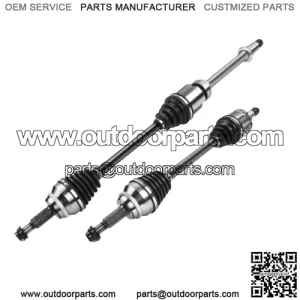 Front Left & Right CV Axle Shaft Assembly for Toyota Sienna 04-10 3.3L 3.5L FWD (For: Toyota)