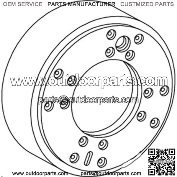 Brake Drum Fits Allis Chalmers 190XT D19 880 190 70277329 - Image 4
