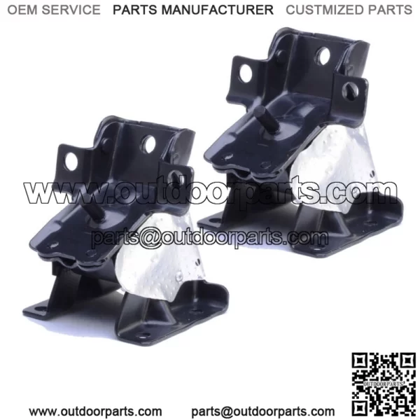 Front L&R Engine Mount 2PCS 11-16 for Chevy Silverado GMC Sierra 2500HD 3500HD (For: More than one vehicle)