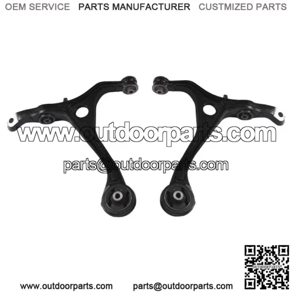 For 2003-2006 07 Honda Accord Lower Upper Control Arms Tie Rods Suspension 14pcs - Image 2
