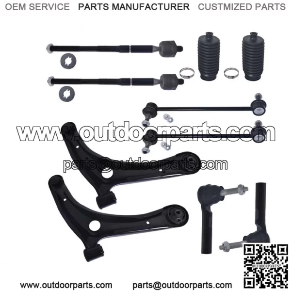 For 2007-2016 Jeep Compass Patriot 2.4L Front Lower Control Arm Sway Bar Kit
