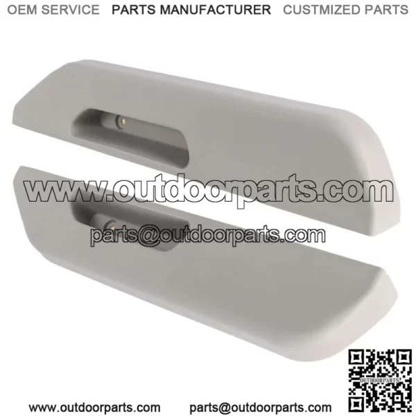 Front Left Right Gray Door Armrest Pads For 1990-1994 Chevrolet GMC C/K Series