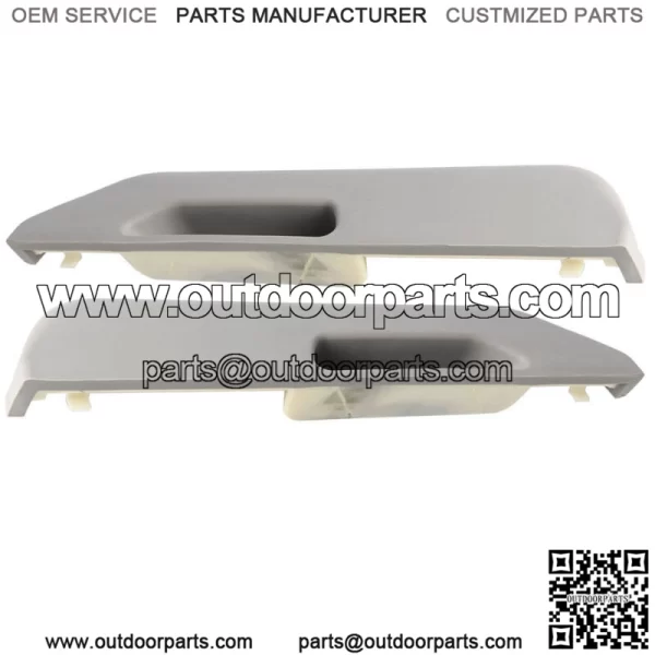 Front Left Right Gray Door Armrest Pads For 1990-1994 Chevrolet GMC C/K Series - Image 2