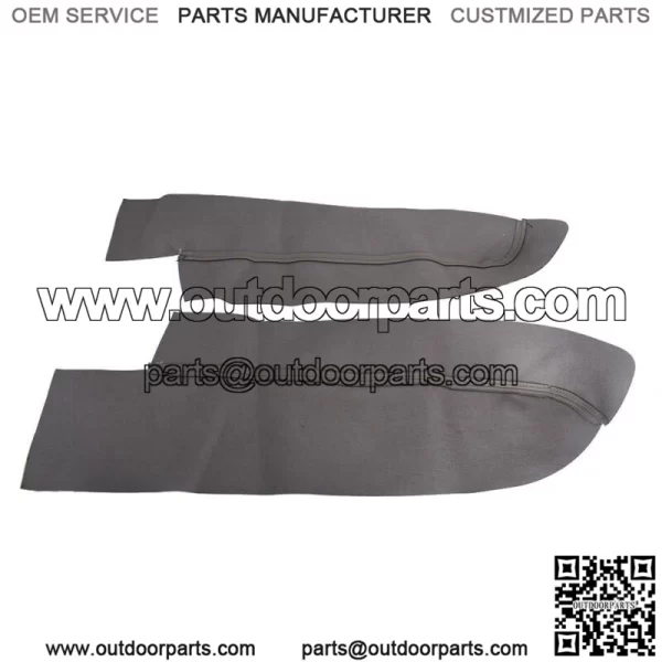 For 07-12 Honda CR-V CRV Microfiber Leather Front Door Panels Armrest Cover 2pcs - Image 2