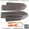 For 07-12 Honda CR-V CRV Microfiber Leather Front Door Panels Armrest Cover 2pcs - Image 4