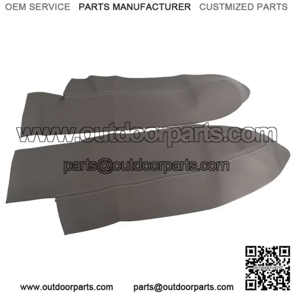 For 07-12 Honda CR-V CRV Microfiber Leather Front Door Panels Armrest Cover 2pcs - Image 5