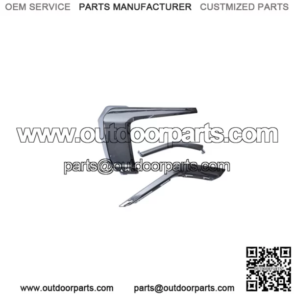 Left Front Bumper Strip Moulding Trims For Mitsubishi Outlander 2016-2019