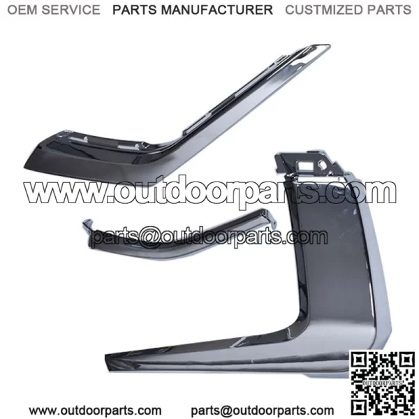 Left Front Bumper Strip Moulding Trims For Mitsubishi Outlander 2016-2019 - Image 2