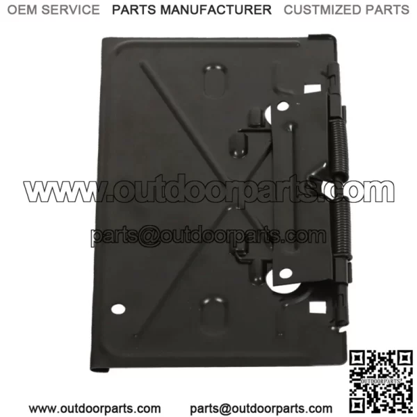 License Plate Tag Bracket Rear For Chevelle Impala Caprice 1968-1972 Black