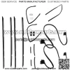 For 1978-1987 GMC Caballero Chevrolet El Camino Weatherstripping Seals Kit 17PCS - Image 3