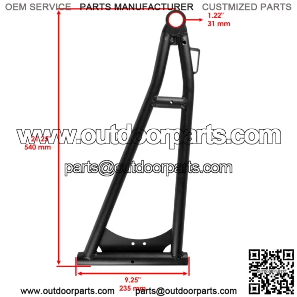 Front Left Right Lower A-arm Control Arm For Polaris RZR S 800 Sport 2010 - 2014 - Image 2