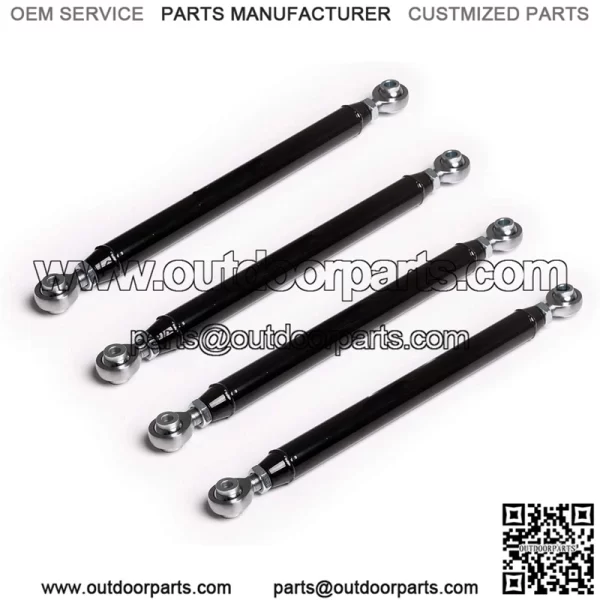 Heavy Duty Radius Arms for Honda Talon 1000X (2019+) - Black - Stronger Than OEM!