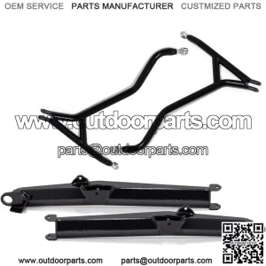 High Clearance Rear Trailing Arms and Rear Upper A-Arms Compatible with Honda Talon 1000R (2019+) - 1.5" of Clearance