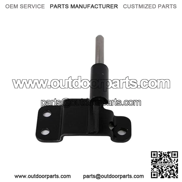 Polaris Ranger Hinge, Lower, Left Side, Matte Black,  OEM Part 1018772-458, Qty 1