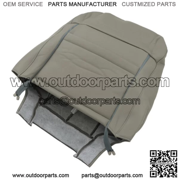 Replacement Driver Top+Bottom Seat Cover For 2007-2015 Ford Expedition Leather - Image 5