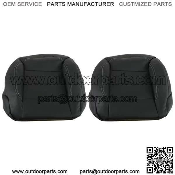 For 2012-15 Mercedes Benz ML350 ML550 Front Seat Cover Black Leather Perforated - Image 4