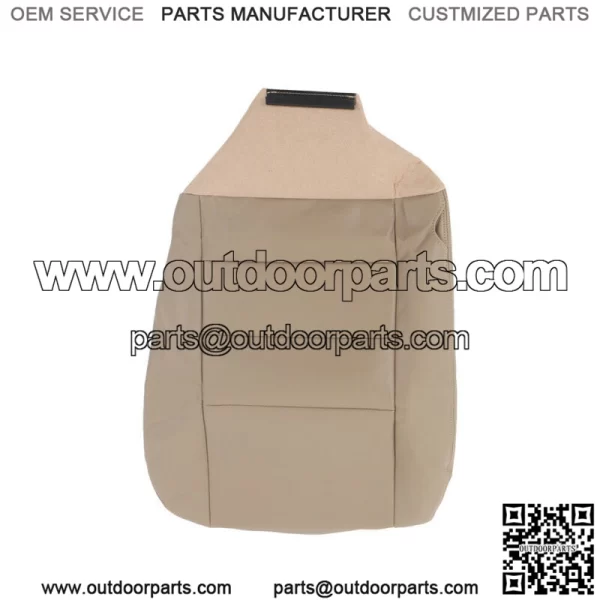Front Left Right Perforated Seat Cover For 2002-2007 Ford F250 F350 F450 F550 - Image 2