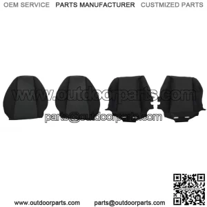 Seat Cover Bottom Top For 2007-14 Chevy Silverado 1500 2500HD 3500HD Left Right